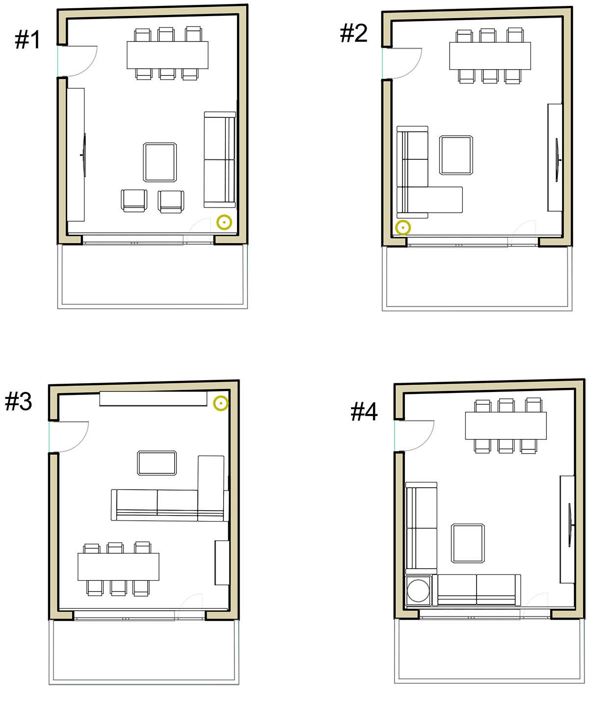 Open-concept home designed with professional room planning